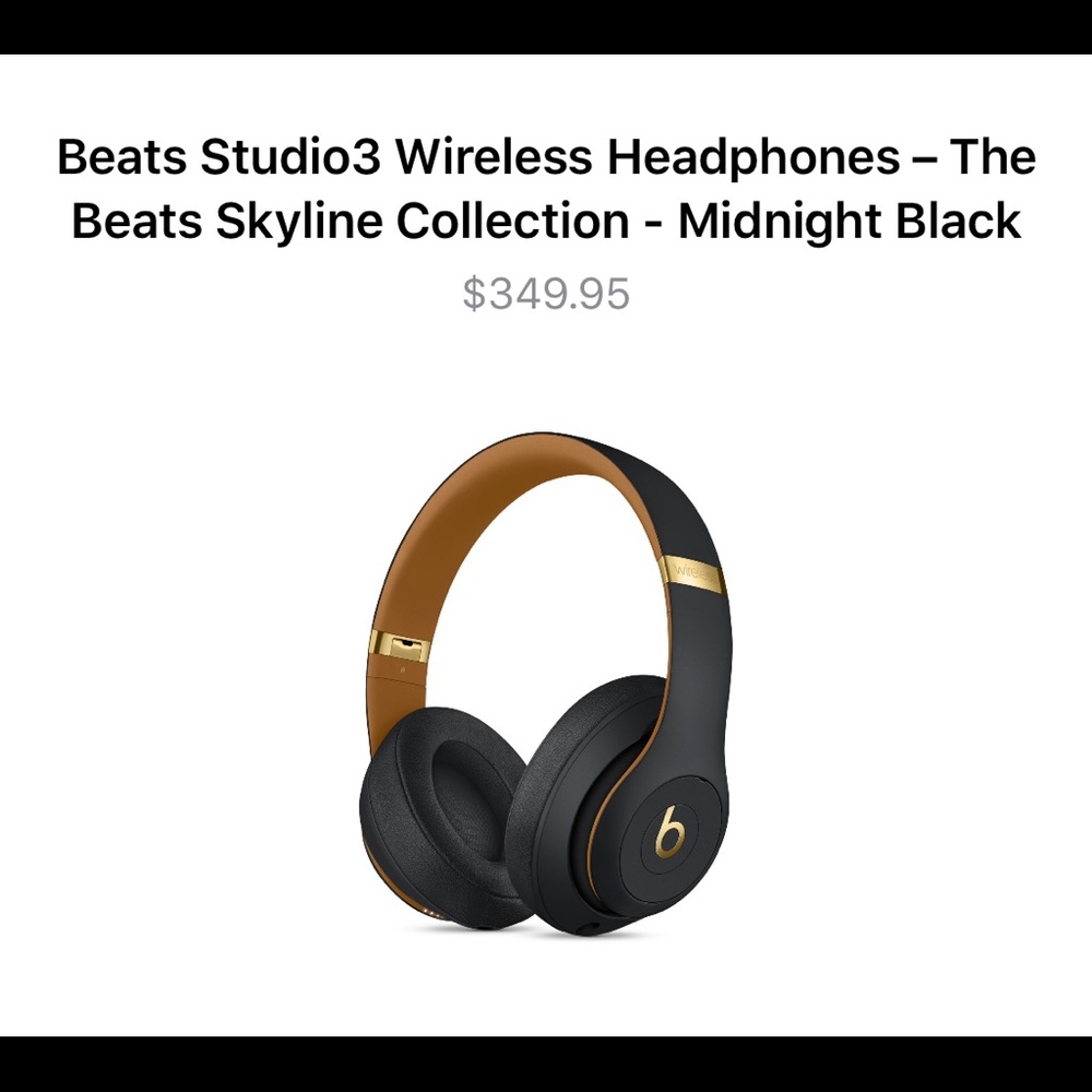 Brand new Beats studio3 wireless